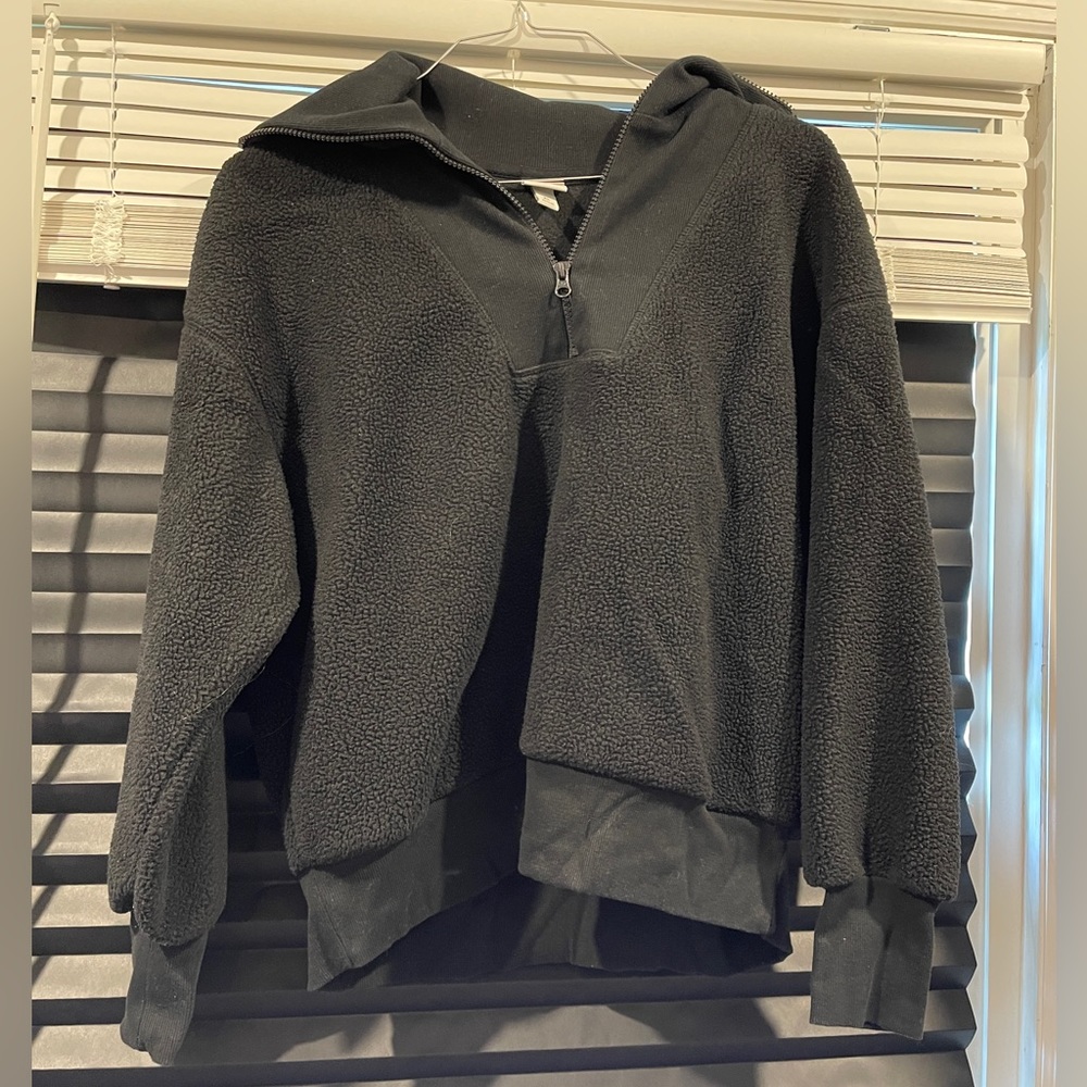 New Day Quarter-zip Black